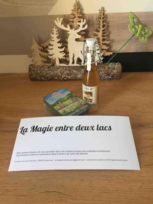 La Magie Entre Deux Lacs Gérardmer Exteriör bild